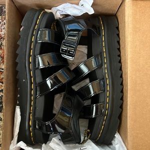 Brand New in Box - Black Blaire Platform Dr. Martens - Women’s Size 10